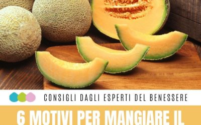 6 MOTIVI PER MANGIARE IL MELONE
 Non tutti sanno che il melone è il frutto fresc…