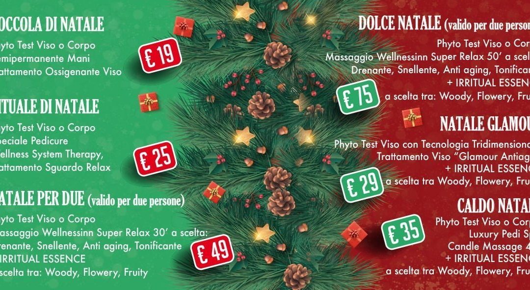 WELLNESS CHRISTMAS DUEMILA20 Nonostante i problemi che lumanita intera sta
