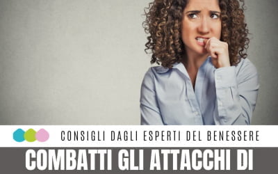 𝗖𝗢𝗠𝗕𝗔𝗧𝗧𝗜 𝗚𝗟𝗜 𝗔𝗧𝗧𝗔𝗖𝗖𝗛𝗜 𝗗𝗜 𝗣𝗔𝗡𝗜𝗖𝗢
 Sono giorni complicati ed è facile farsi domina…