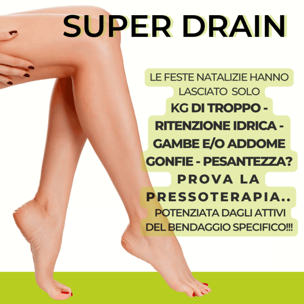 PACCHETTO SUPER DRAIN gambe e addome