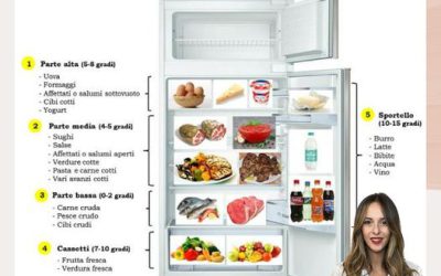 Sai come disporre gli alimenti nel frigorifero 
Lo abbiamo chiesto alla nostra @…