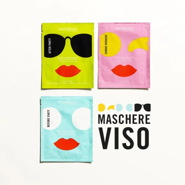 TRIS MASCHERE VISO - Edizione Limitata