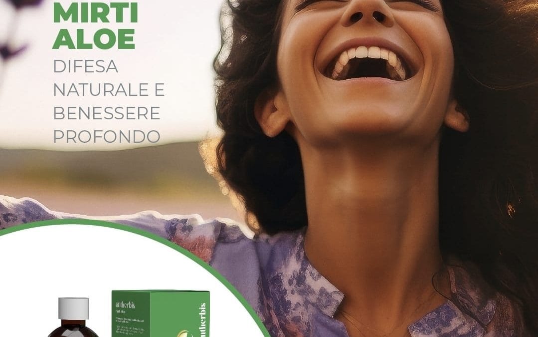 Mirti Aloe  di Antherbis  è l’integratore che unisce le proprietà antiossidanti …