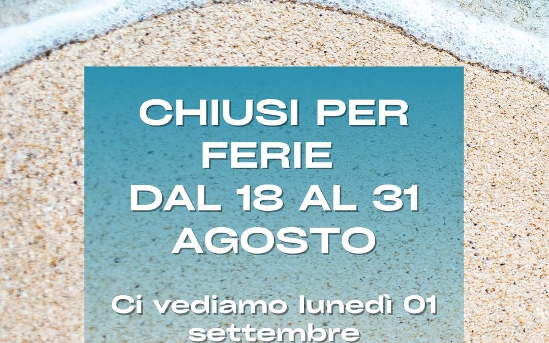 Comunicazione importante
Il centro Wellness Suite resterà chiuso dal 18 al 31 a…