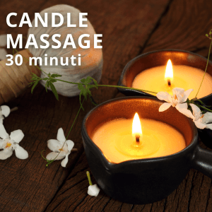 CANDLE MASSAGE 30 minuti