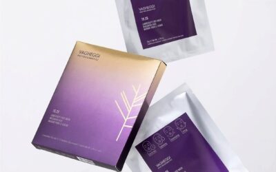 La nuova maschera in hydrogel Lumisculpt Face Mask 75.25 avvolge il viso grazie …