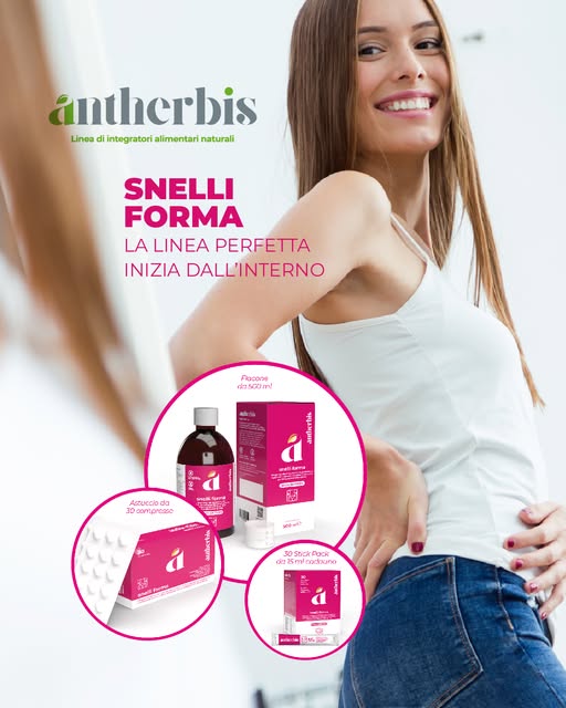 Snelli Forma  di Antherbis  è l’integratore pensato per supportarti nel percorso…