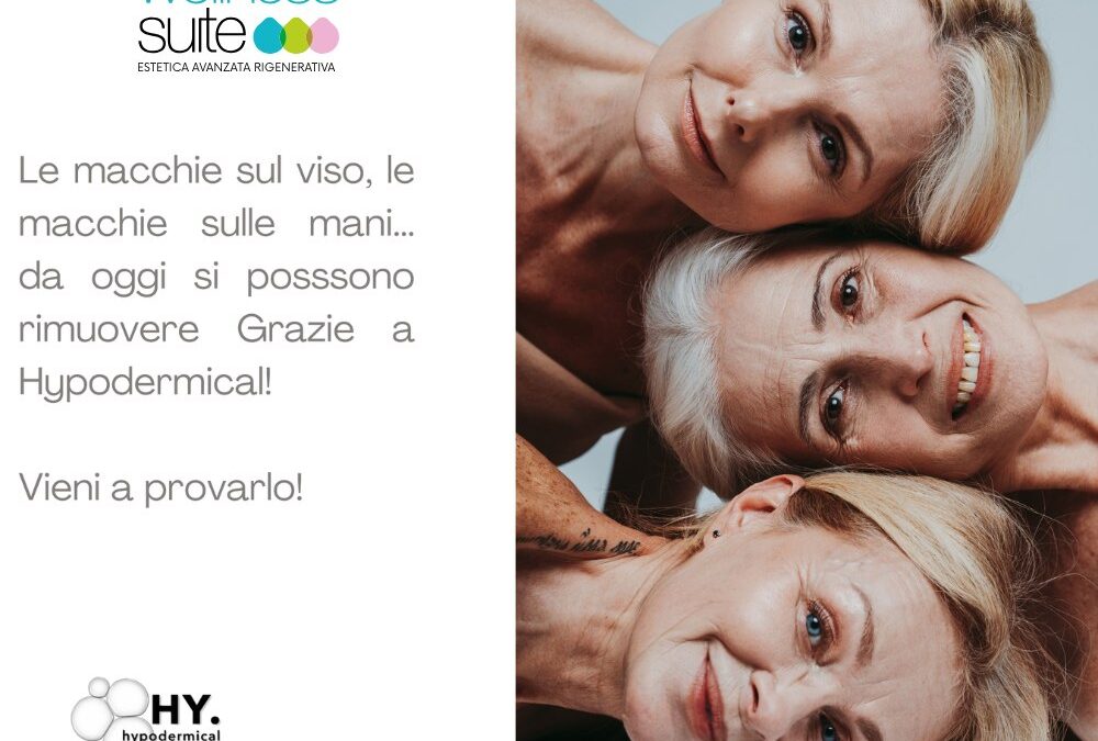 Le macchie sul viso? Le macchie sulle mani?
Non coprirle. Correggile alla radice…