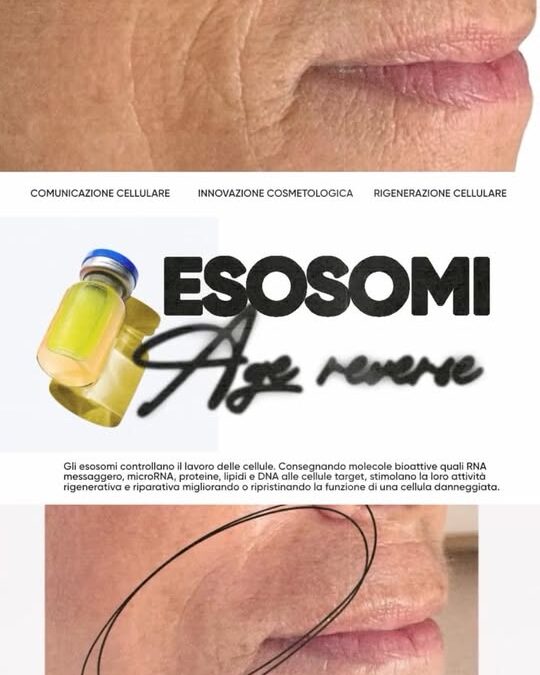 Trattamento agli esosomi ~ effetto botox senza punture  
Gli esosomi trasmettono…